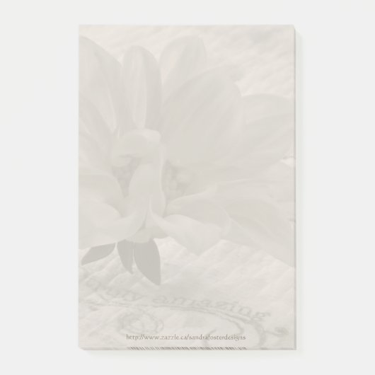 Echt Amazing Dahlia Post-it® Notes (Voorkant)