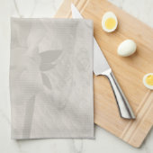 Echt Amazing Dahlia Theedoek (Quarter Fold)