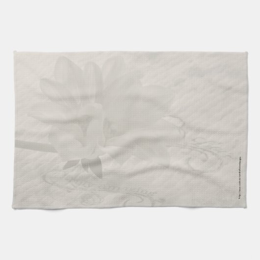 Echt Amazing Dahlia Theedoek (Horizontaal)