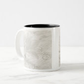 Echt Amazing Dahlia Tweekleurige Koffiemok (Voorkant links)