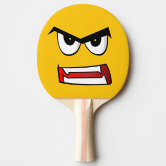 Echt Angry Yellow Emoji Tafeltennisbatje