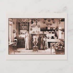 echt Belgisch wafel- en pantserhuis Briefkaart