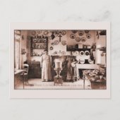  echt Belgisch wafel- en pantserhuis Briefkaart (Voorkant)