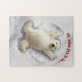 Echt Big Snow Angel Legpuzzel (Horizontaal)