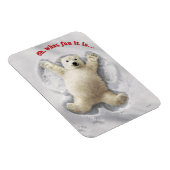 Echt Big Snow Angel Magneet (Rechterzijde)