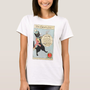 Echt  Black Cat Magazine Hoesje T-shirt