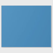 Echt Blauwe Bruidsdouche Cadeaupapier (Vlak)