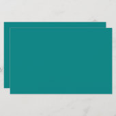 Echt Blauwgroen (Voorkant / Achterkant)