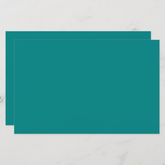 Echt Blauwgroen (Voorkant / Achterkant)