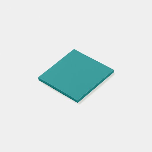 Echt Blauwgroen Post-it® Notes (Schuin)
