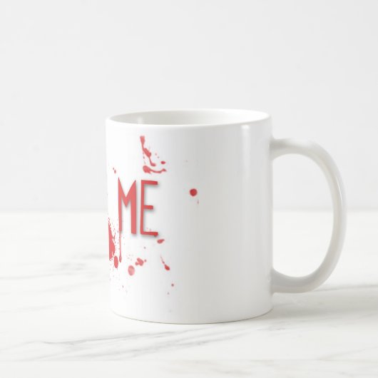 Echt bloed "Bite me" Koffiemok (Rechts)