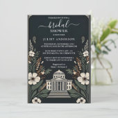 Echt boeiend 70s 80s Courthouse Vrijgezellenfeest Kaart (Staand voorkant)