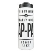Echt cool pap-pap thermosbeker (Voorkant)