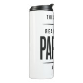 Echt cool pap-pap thermosbeker (Gedraaid links)