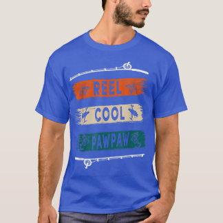 Echt Coole Pawpaw Visser Funny Vis T-shirt 