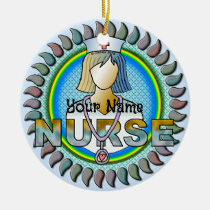 Echt Coole Verpleegster Keramisch Ornament