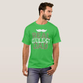 Echt de coolste vader in de wereld cadeau t-shirt (Voorkant volledig)