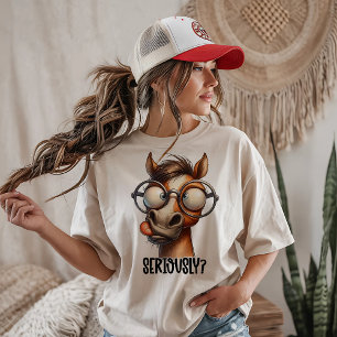 Echt Domme Paard T-shirt