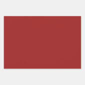 Echt donkerrood inpakpapier vel (Voorkant 3)