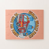 Echt, Echt Snel! Om de Toast te Redden! - Grappig Legpuzzel (Horizontaal)