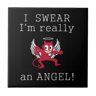 Echt een Angel-tegel Tegeltje