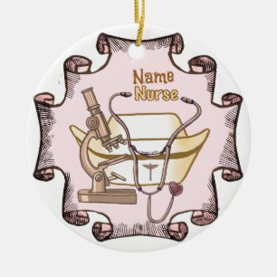 Echt een coole verpleegkundige keramisch ornament