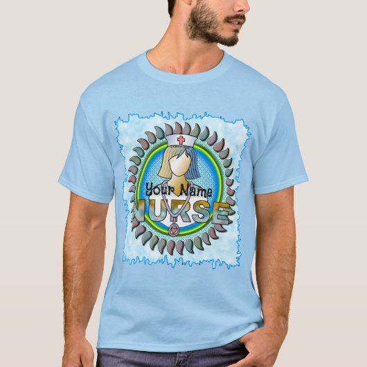 Echt een coole verpleegster t-shirt (Voorkant)