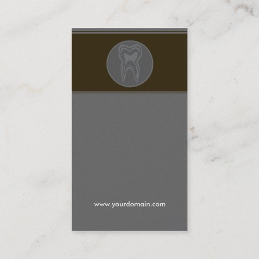 Echt een-van-een-soort-sterrenkundige minimalistis visitekaartje (Achterkant)