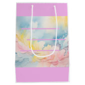 Echt elegante geschenktas medium cadeauzakje (Achterkant)