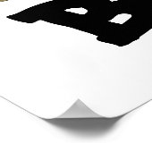 Echt enorm groot Bulldozer-Poster Poster (Hoek)