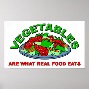 Echt eten eet grappige poster