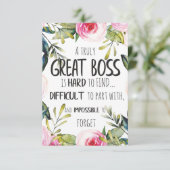 Echt fantastische offerte voor mentor-cadeaumentor bedankkaart (Staand voorkant)