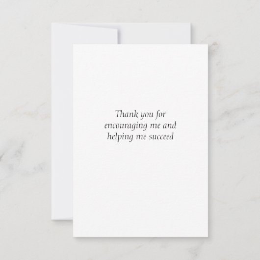 Echt fantastische offerte voor mentor-cadeaumentor bedankkaart (Achterkant)