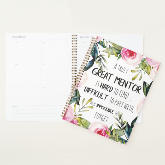 Echt fantastische offerte voor mentor-cadeaumentor planner (Display)