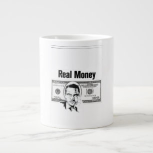 Echt geld grote koffiekop