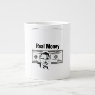 Echt geld grote koffiekop