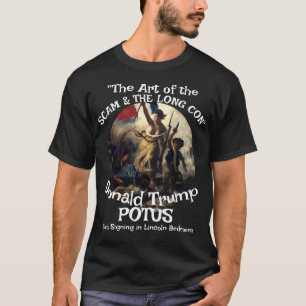 Echt Geld Witwassen Idioot Gids" Trump T-shirt
