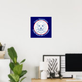 Echt geluk met een Cockapoo Poster (Thuiskantoor)