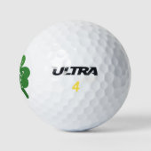Echt geluk om een jig te doen golfballen (Logo)