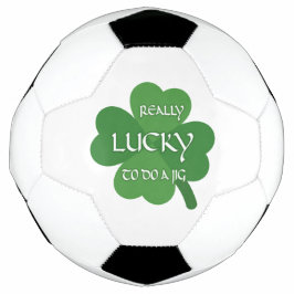 Echt geluk om een jig te doen voetbal