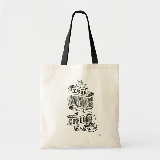 "Echt geluk..." Tote Bag (Voorkant)