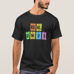 Echt Genie Periodiek Systeem der Elementen  Grappi T-shirt
