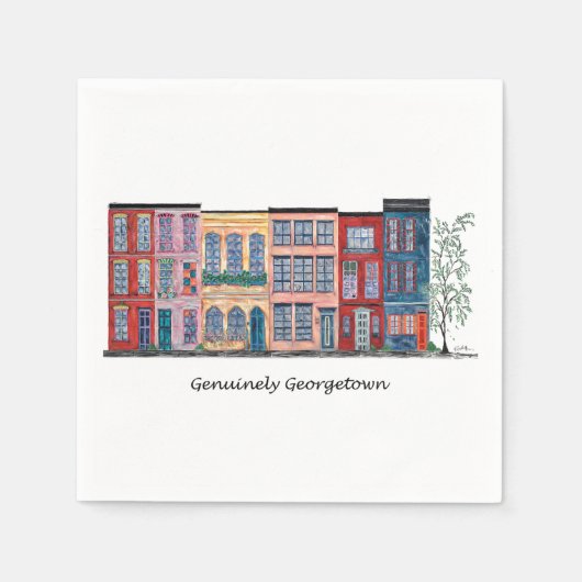 Echt Georgetown Servet (Voorkant)