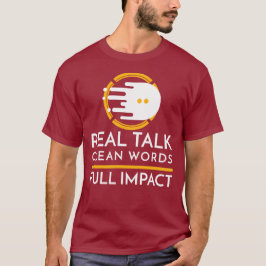 Echt gepraat. Schone woorden. volledige impact T-shirt