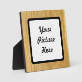 Echt gescand eiken fineer met kroonlijst fotoplaat (Voorkant)