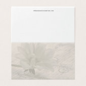 Echt Geweldige Dahlia Kaart (Buitenkant ongevouwen)