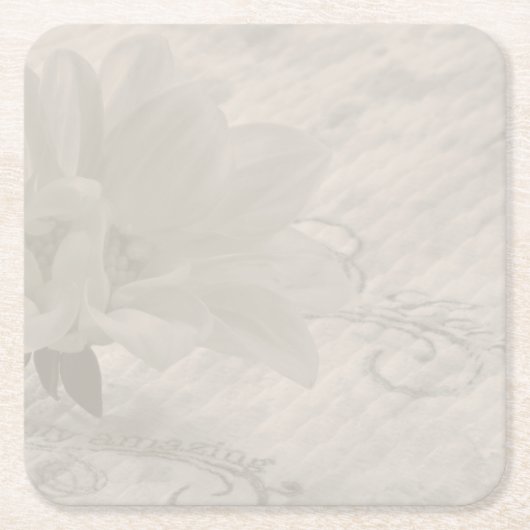 Echt Geweldige Dahlia Kartonnen Onderzetters (Voorkant)