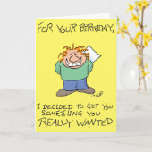 Echt Gewild Kaart (Gele Bloem)