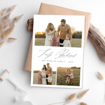 Echt Gezegende Christelijke Familie Foto Vakantiek