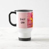 Echt goed hart RN koffie Mugs Dahlia Flowers Reisbeker (Links)